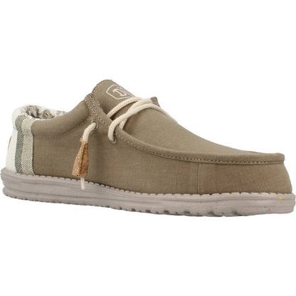 HEY DUDE WALLY LINEN NATURAL en color MOWS  (5)