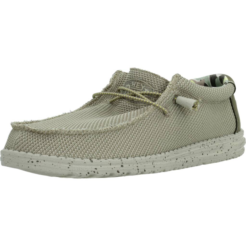 HEY DUDE WALLY SOX TRIPLE NEE en color CAMEL  (1)