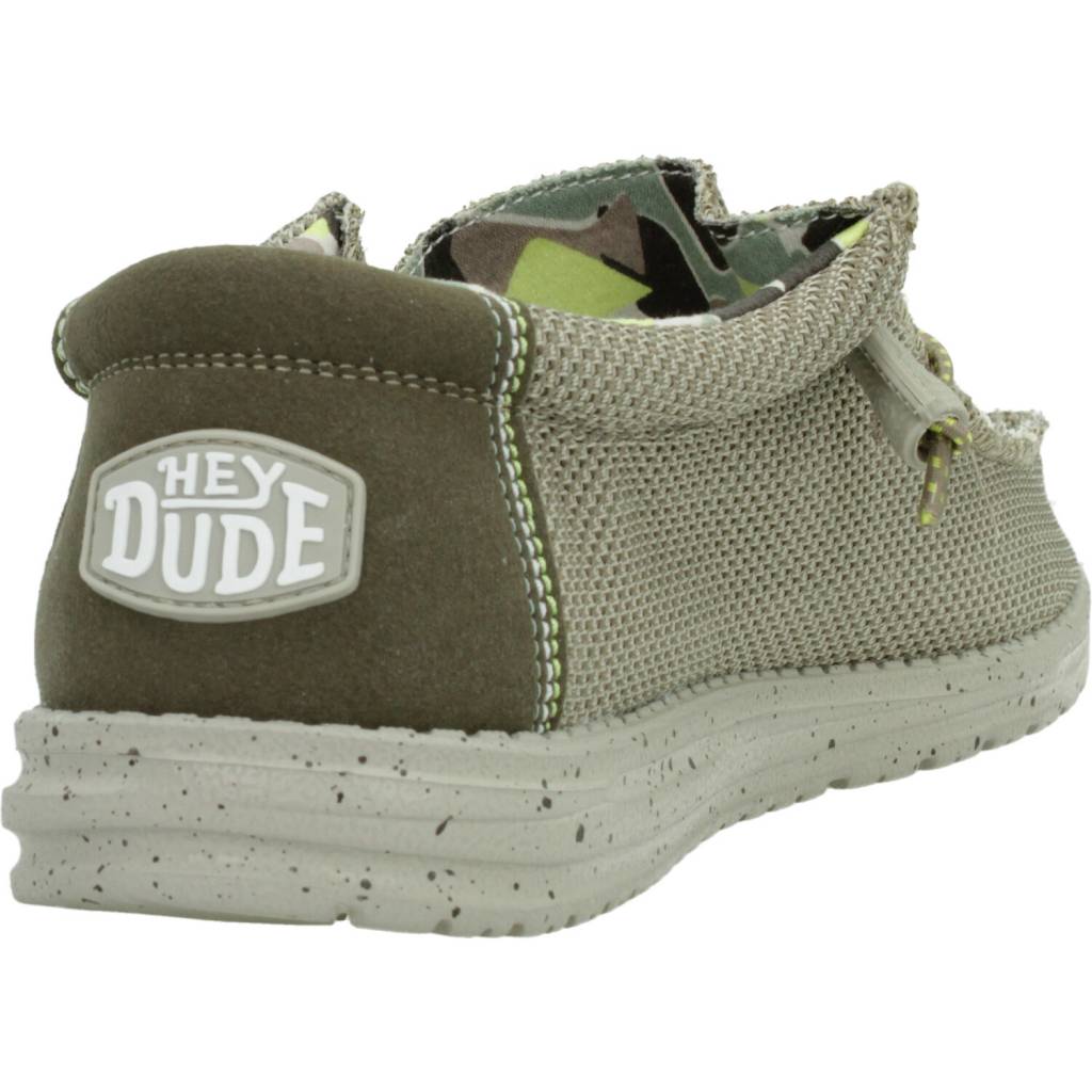 HEY DUDE WALLY SOX TRIPLE NEE en color CAMEL  (3)