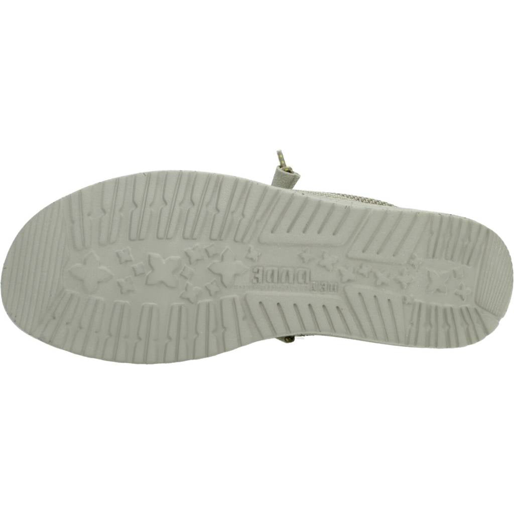 HEY DUDE WALLY SOX TRIPLE NEE en color CAMEL  (6)