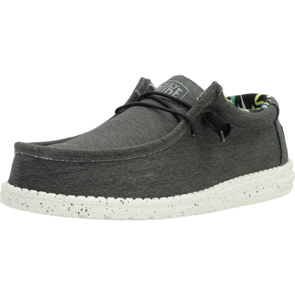 HEY DUDE WALLY STRETCH CANVAS en color BLACK  (1)