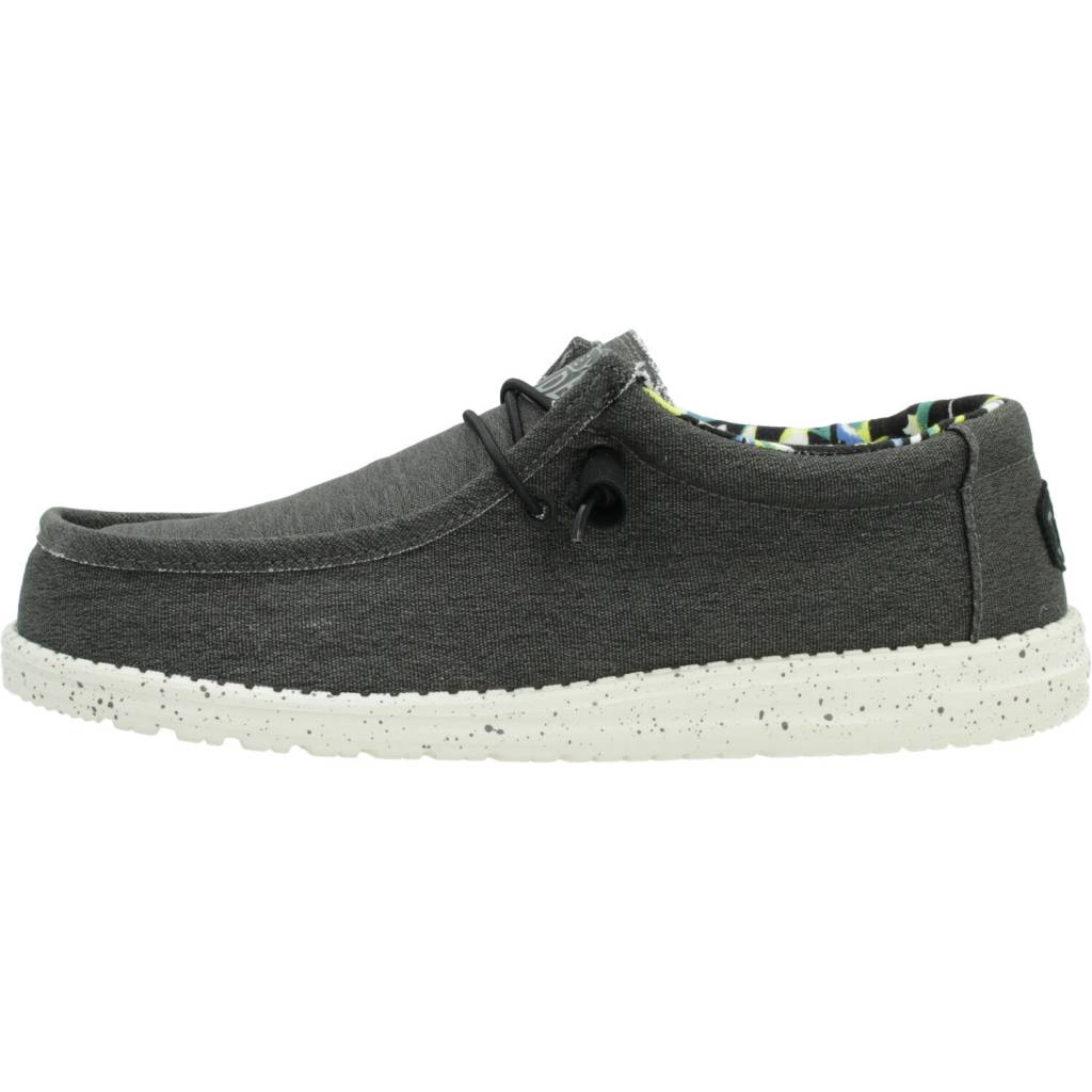 HEY DUDE WALLY STRETCH CANVAS en color BLACK  (2)