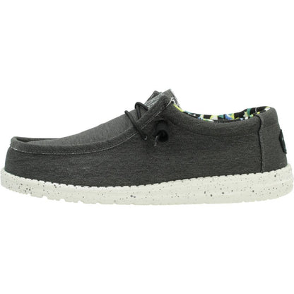 HEY DUDE WALLY STRETCH CANVAS en color BLACK  (2)
