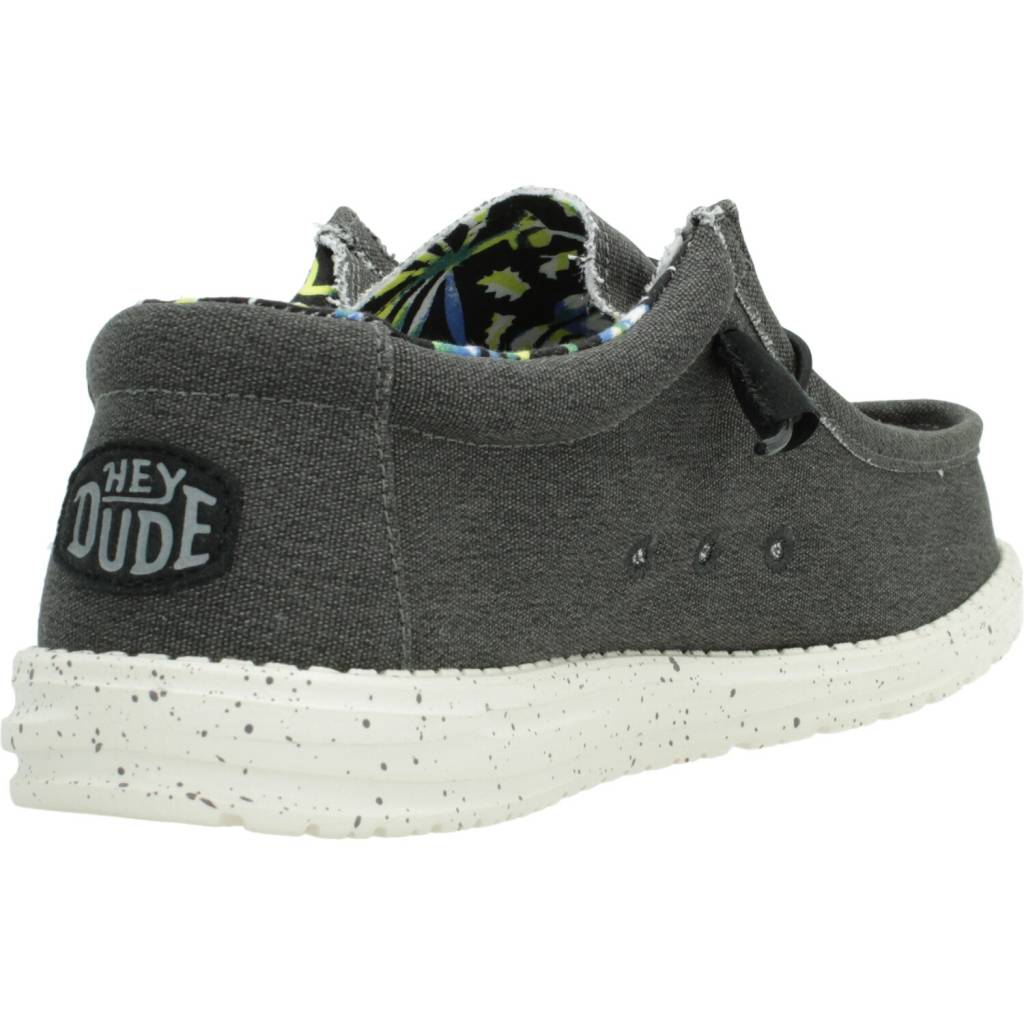 HEY DUDE WALLY STRETCH CANVAS en color BLACK  (3)