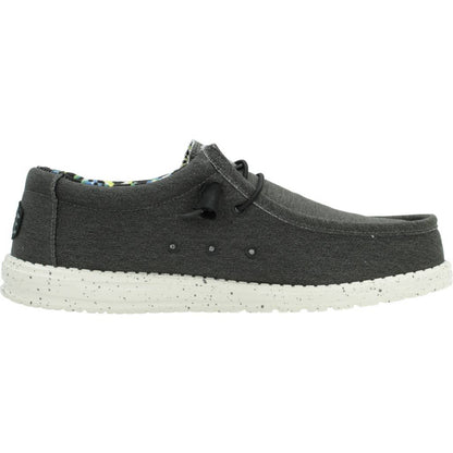 HEY DUDE WALLY STRETCH CANVAS en color BLACK  (4)
