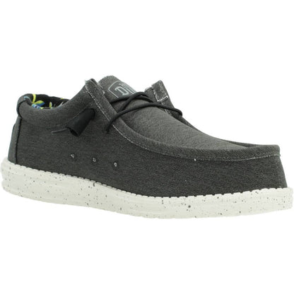 HEY DUDE WALLY STRETCH CANVAS en color BLACK  (5)