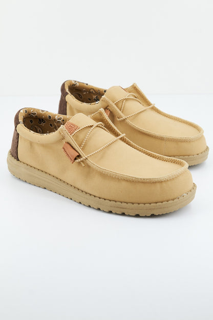 HEY DUDE WALLY WORKWEAR en color TAN  (2)