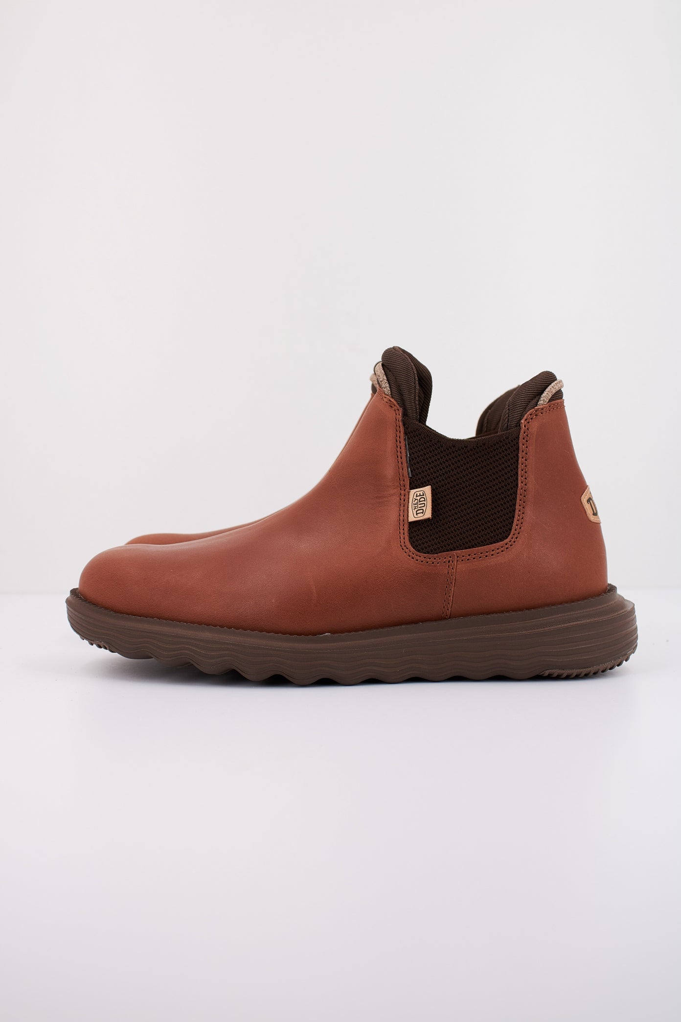 HEY DUDE BRANSON BOOT CRAFT en color COGNAC  (1)