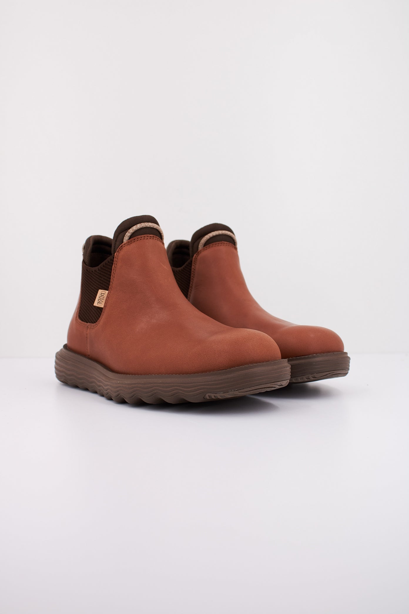 HEY DUDE BRANSON BOOT CRAFT en color COGNAC  (2)