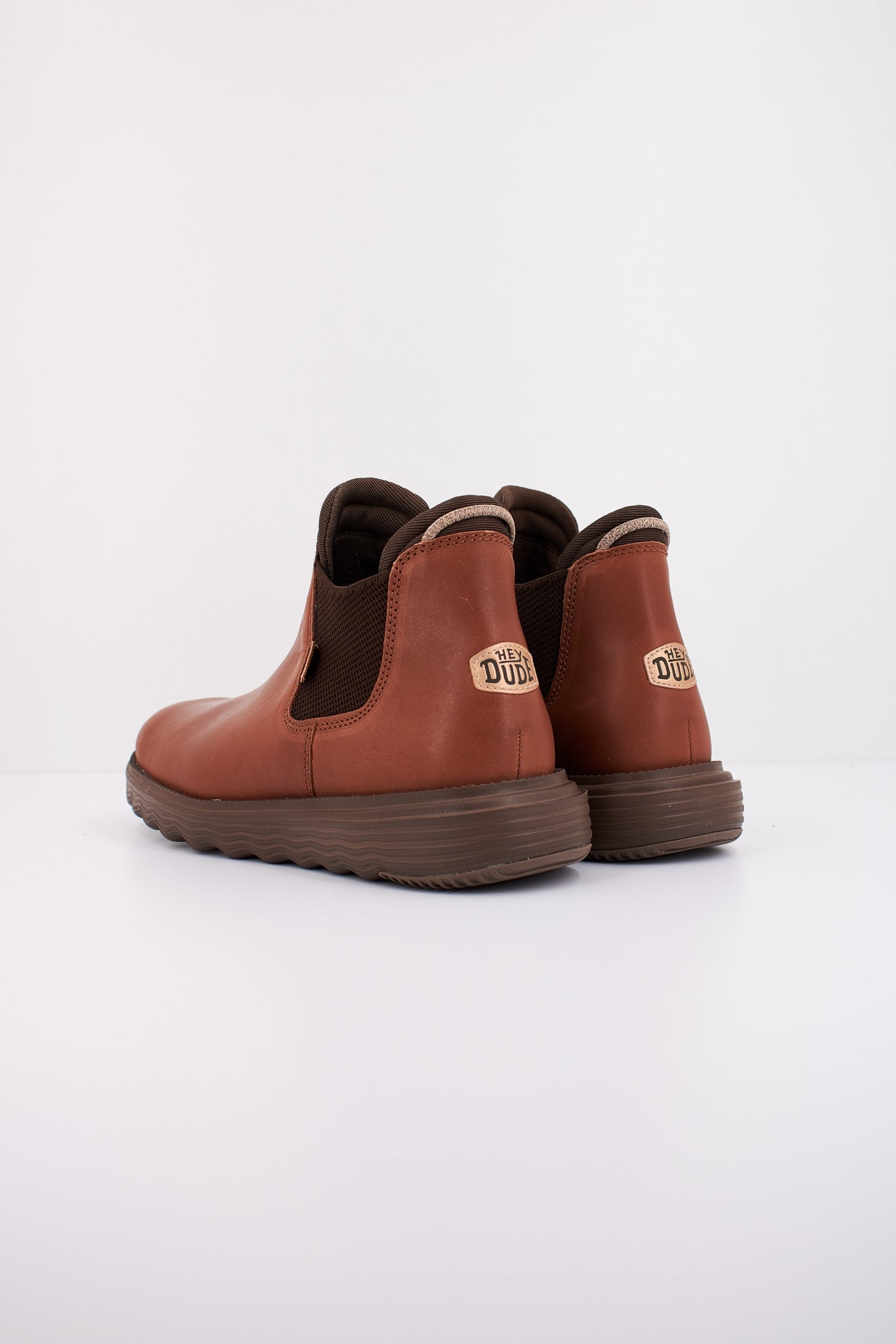 HEY DUDE BRANSON BOOT CRAFT en color COGNAC  (4)
