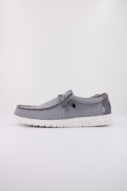 HEY DUDE WALLY SPORT MESH en color GREY  (1)