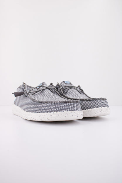 HEY DUDE WALLY SPORT MESH en color GREY  (2)