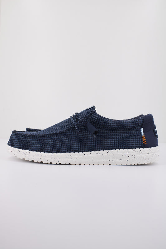 HEY DUDE WALLY SPORT MESH en color NAVY  (1)