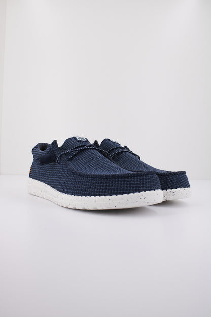 HEY DUDE WALLY SPORT MESH en color NAVY  (2)