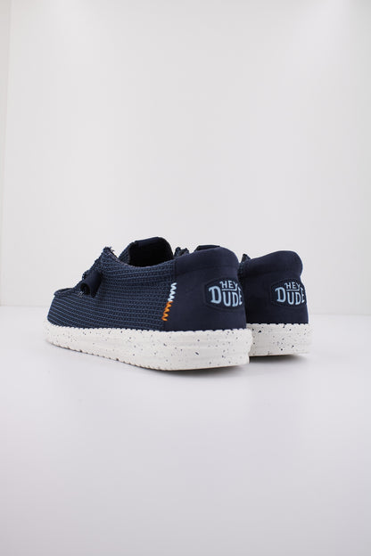 HEY DUDE WALLY SPORT MESH en color NAVY  (3)