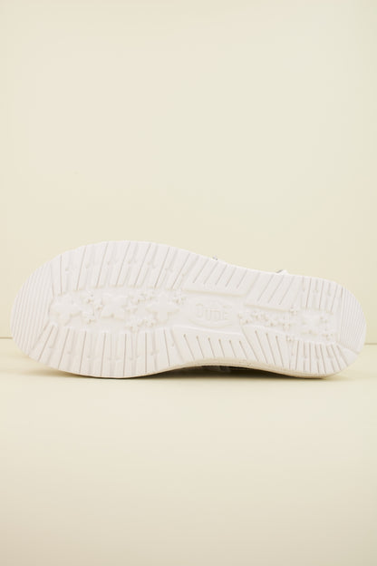 HEY DUDE WALLY SPORT MESH en color WHITE  (4)