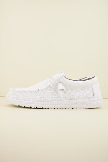 HEY DUDE WALLY SPORT MESH en color WHTWHT  (1)