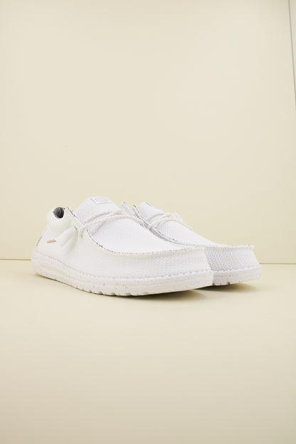 HEY DUDE WALLY SPORT MESH en color WHTWHT  (2)