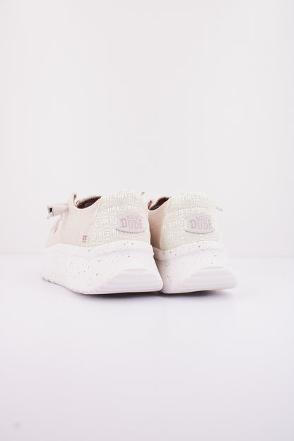 HEY DUDE WENDY PEAK CHAMBRAY en color CREAM  (3)