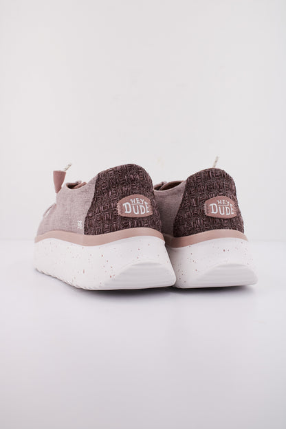 HEY DUDE WENDY PEAK CHAMBRAY en color MAUVET  (4)