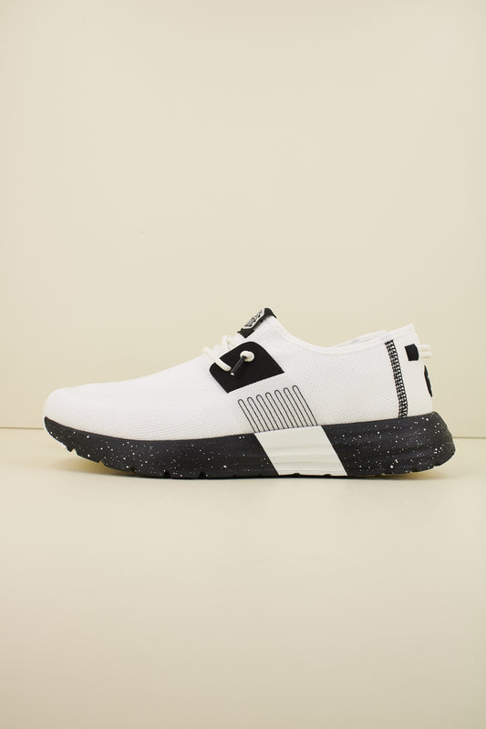 HEY DUDE SIROCCO M SPORT MODE en color WHTBLCK  (1)