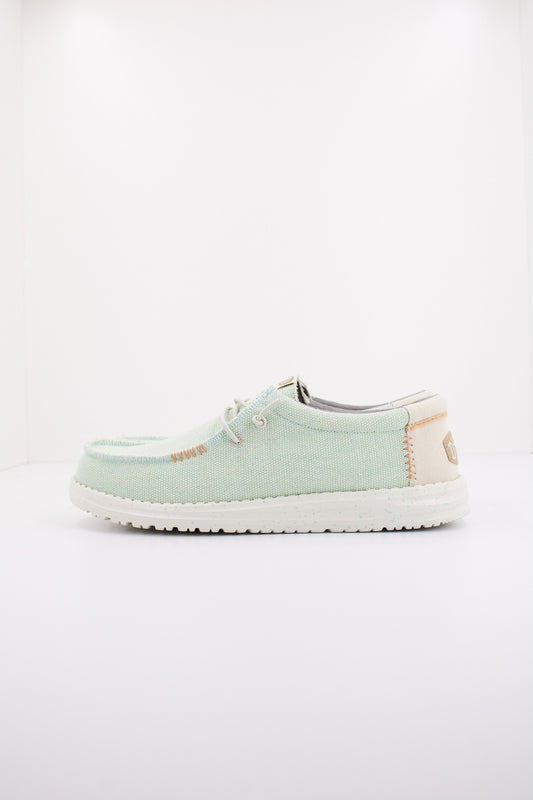 HEY DUDE WALLY COASTLINE JUTE en color SKYBLE  (1)