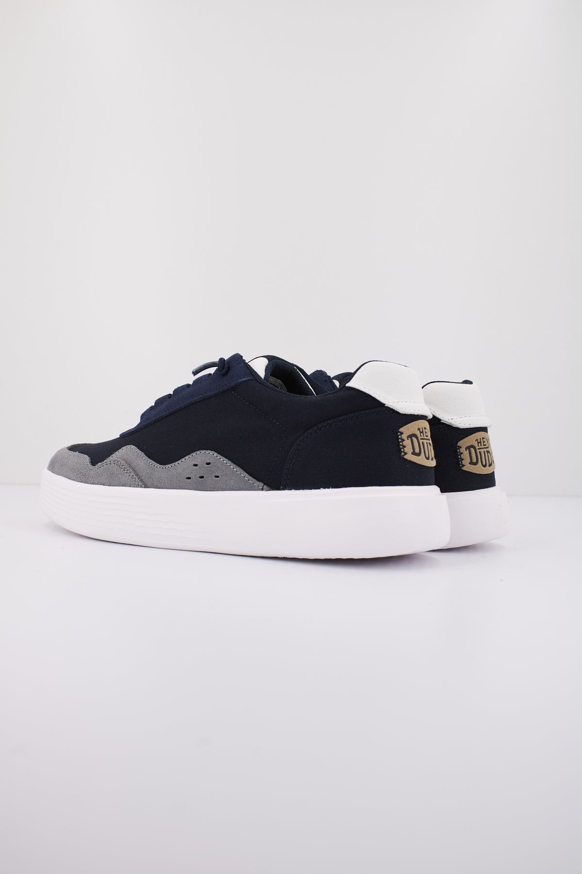 HEY DUDE HUDSON M CANVAS en color NVYGRY  (3)