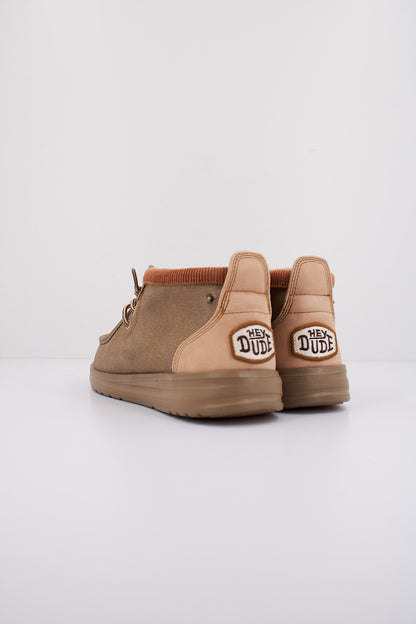 HEY DUDE WALLY MID GRIP R WOR en color CREAM  (4)