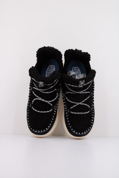 HEY DUDE CAMDEN SUEDE COZY en color BLACK  (3)