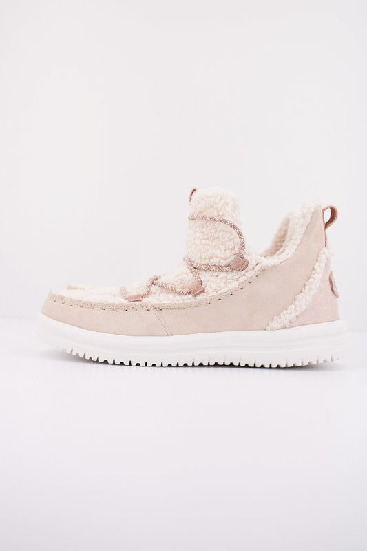 HEY DUDE CAMDEN SUEDE COZY en color TAN  (1)