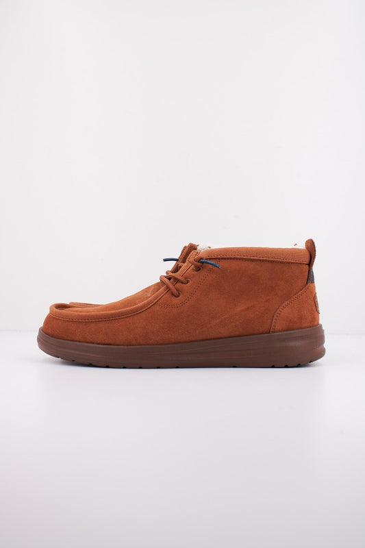 HEY DUDE WALLY MID GRIP R WAR en color BROWN  (1)