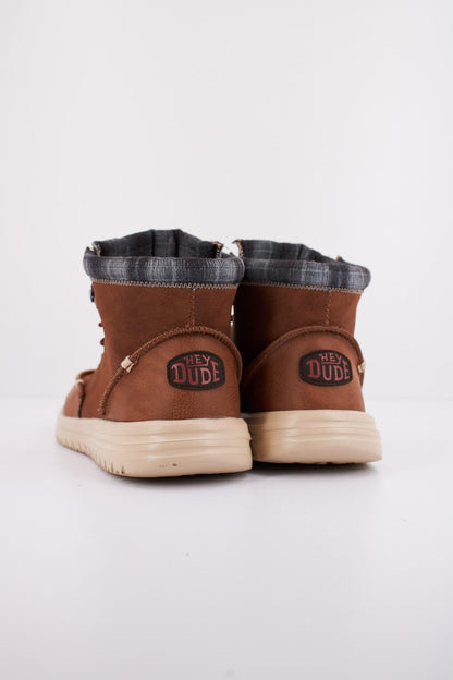 HEY DUDE BRADLEY CLASSIC en color COGNAC  (4)