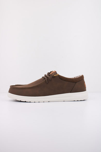 HEY DUDE PAUL CLASSIC en color BROWN  (1)