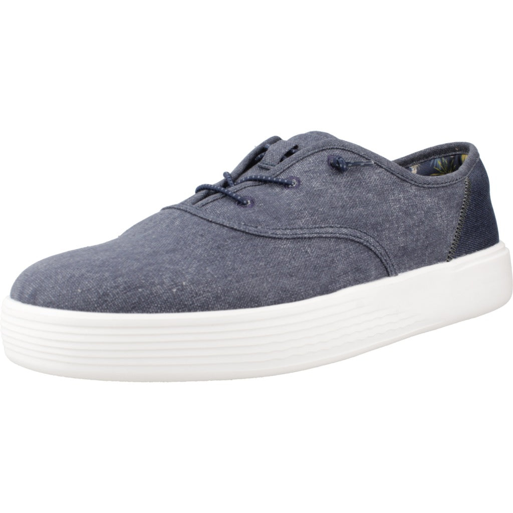 HEY DUDE  CONWAY CRAFT LINEN en color NAVY  (1)
