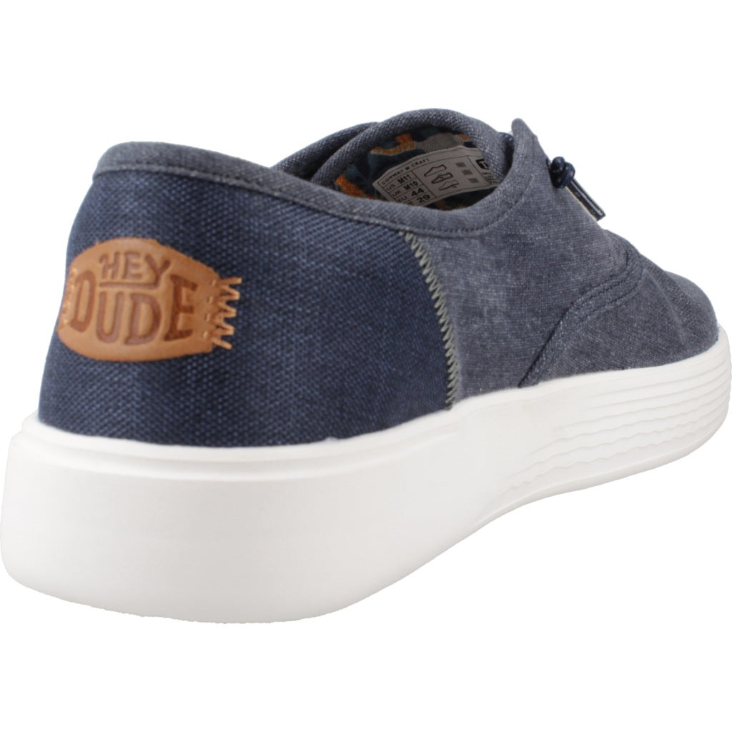 HEY DUDE  CONWAY CRAFT LINEN en color NAVY  (3)