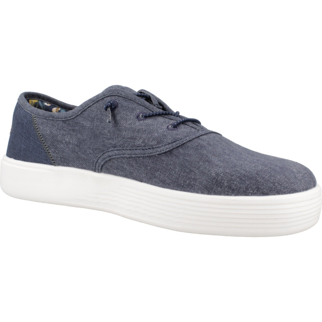 HEY DUDE  CONWAY CRAFT LINEN en color NAVY  (5)