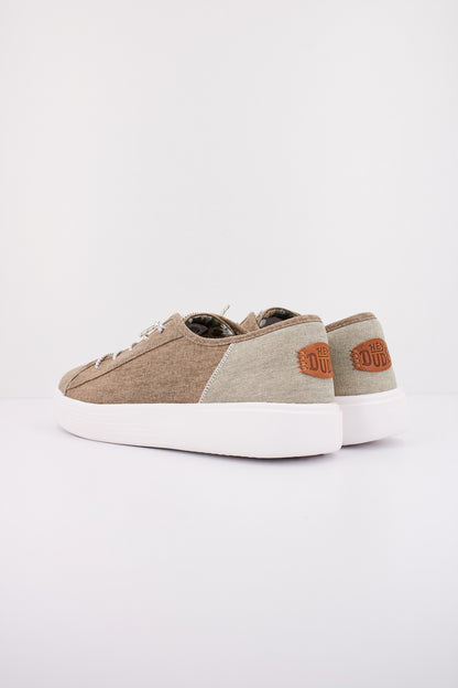 HEY DUDE CODY CRAFT LINEN en color TAN  (4)
