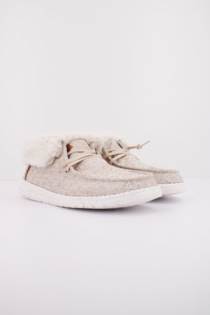HEY DUDE WENDY FOLD STITCH CO en color TAN  (2)