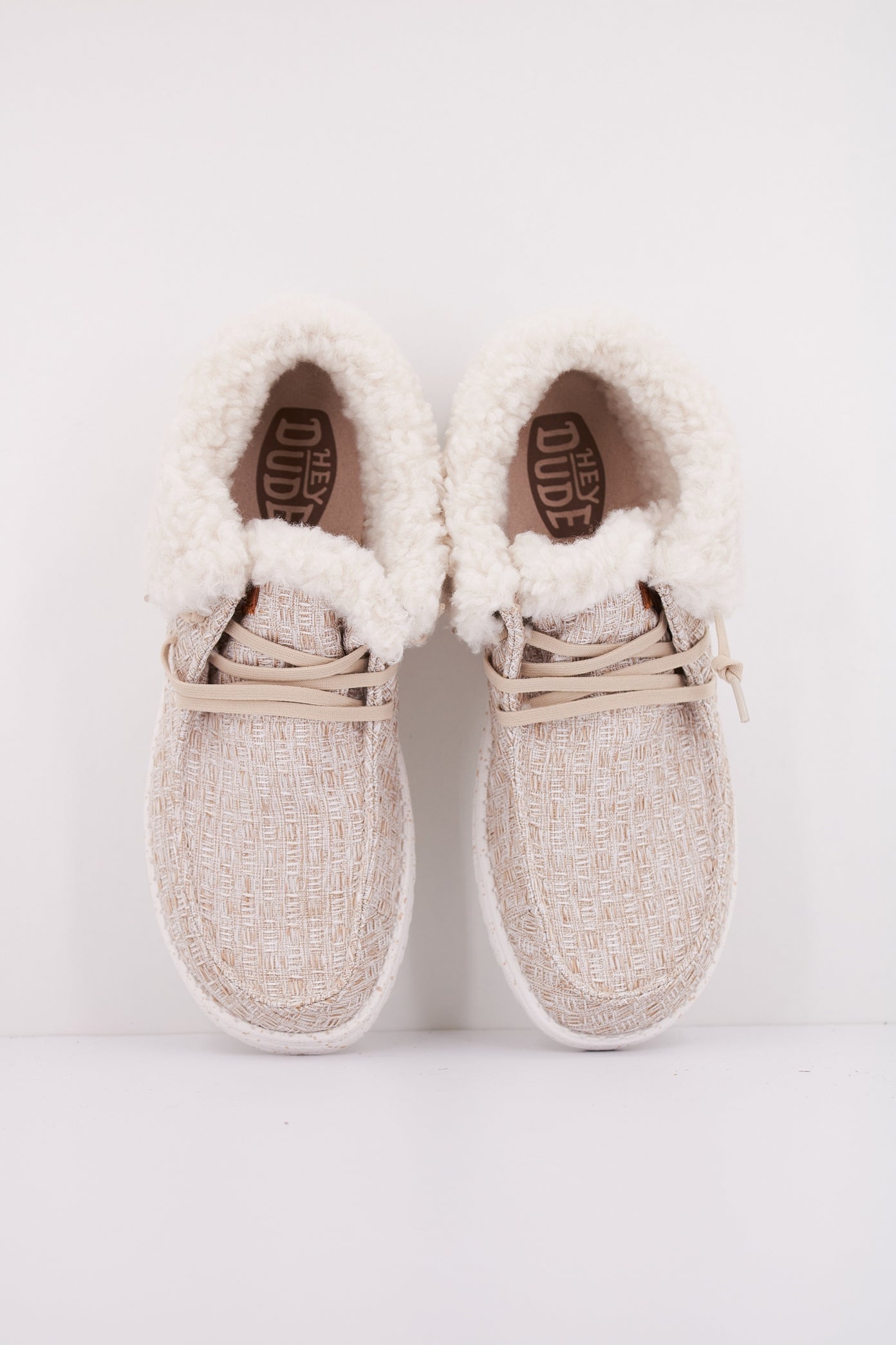 HEY DUDE WENDY FOLD STITCH CO en color TAN  (3)