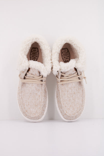 HEY DUDE WENDY FOLD STITCH CO en color TAN  (3)