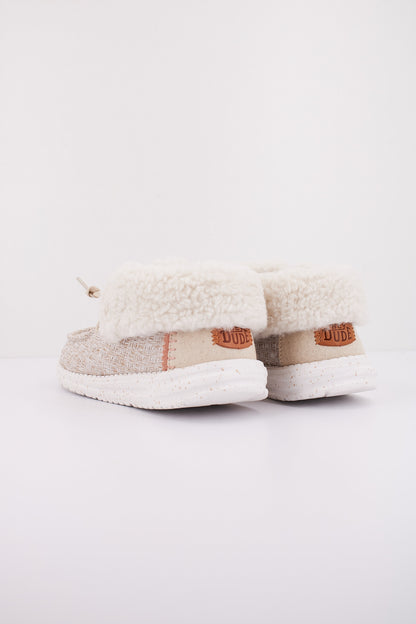 HEY DUDE WENDY FOLD STITCH CO en color TAN  (4)