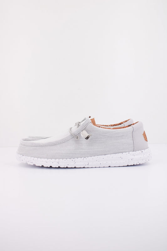 HEY DUDE WALLY WASHED CANVAS en color LGHTGRY  (1)