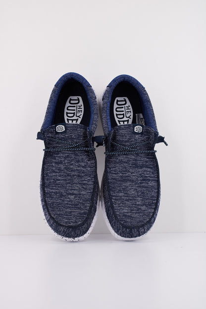 HEY DUDE WALLY SPORT KNIT en color BLUE  (3)
