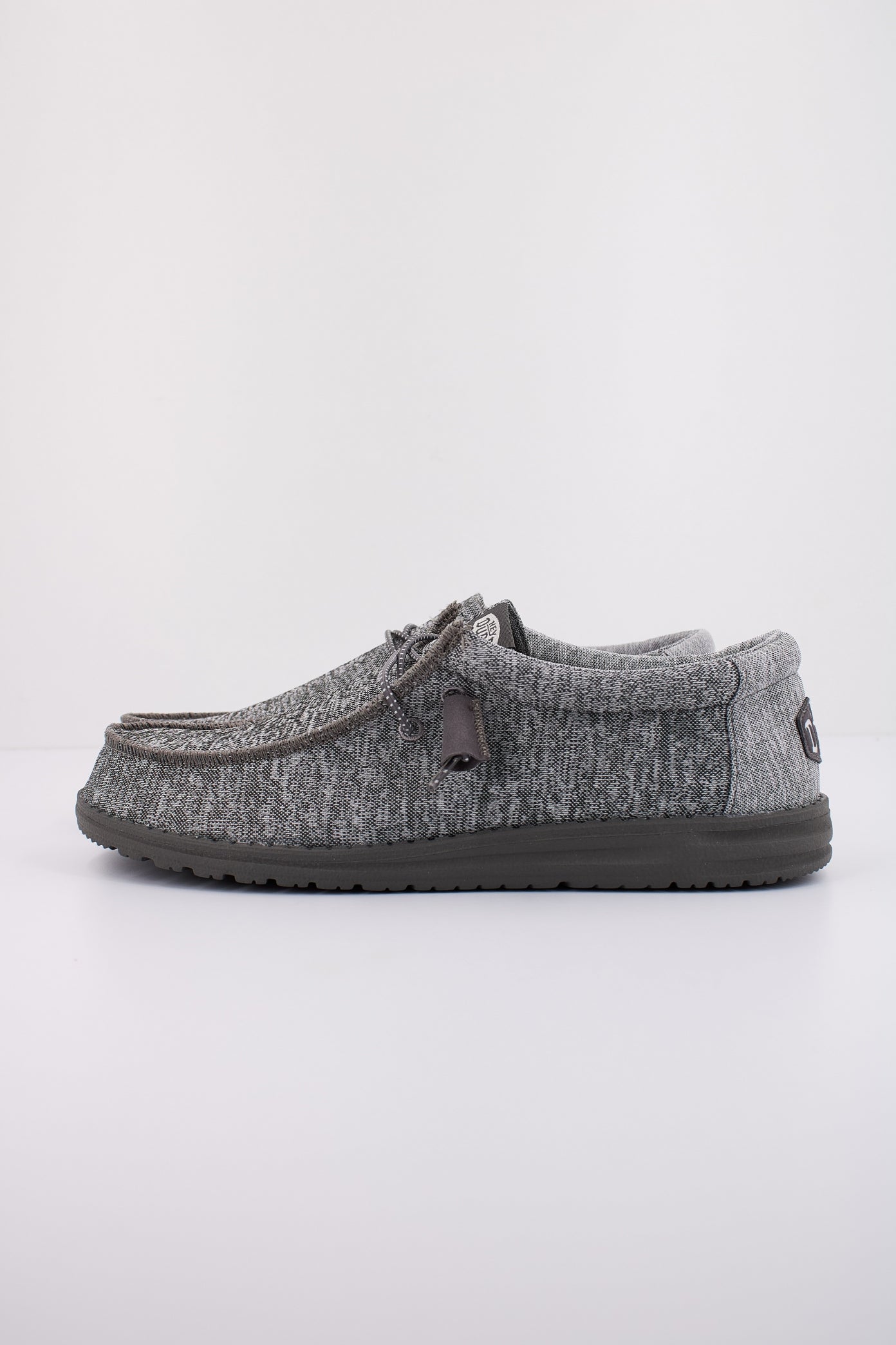 HEY DUDE WALLY SPORT KNIT en color CHARCOAL  (1)