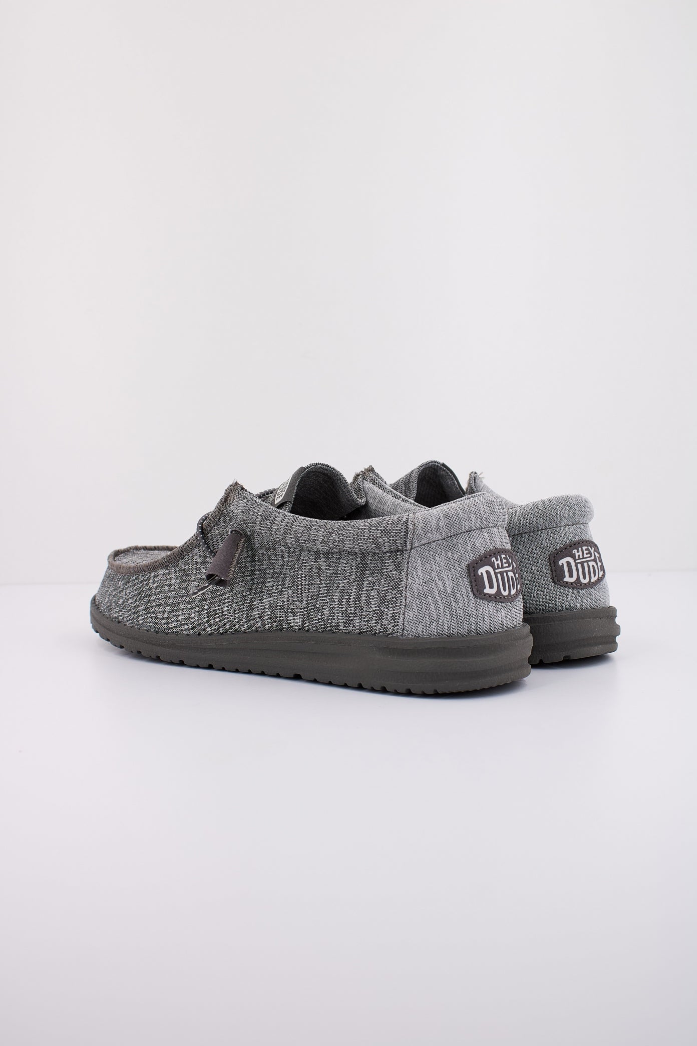 HEY DUDE WALLY SPORT KNIT en color CHARCOAL  (4)