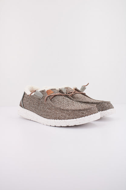 HEY DUDE WENDY WARMTH en color BROWN  (2)