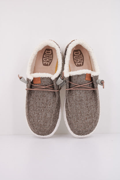 HEY DUDE WENDY WARMTH en color BROWN  (3)
