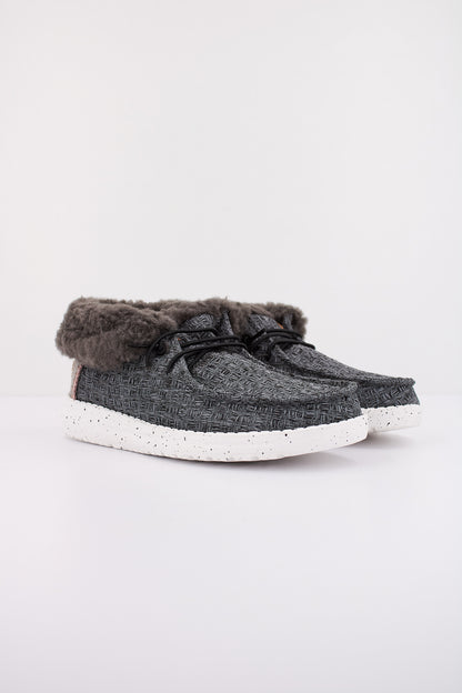 HEY DUDE BAJO WENDY STITCH CO en color BLACK  (2)