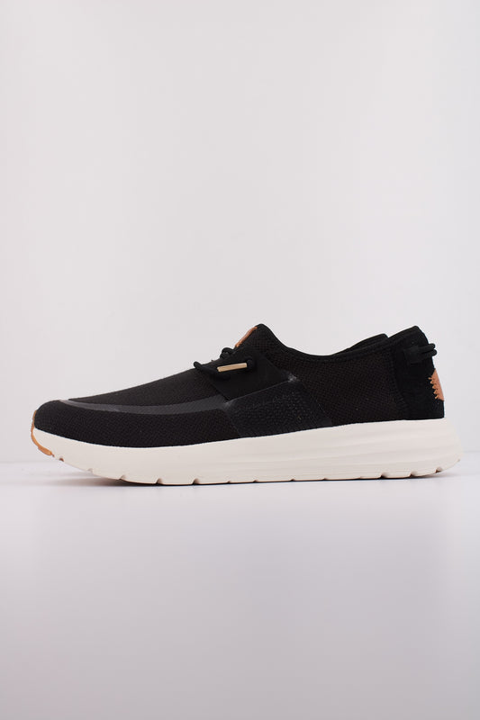 HEY DUDE SIROCCO M NEUTRALS en color BLKWHT  (1)
