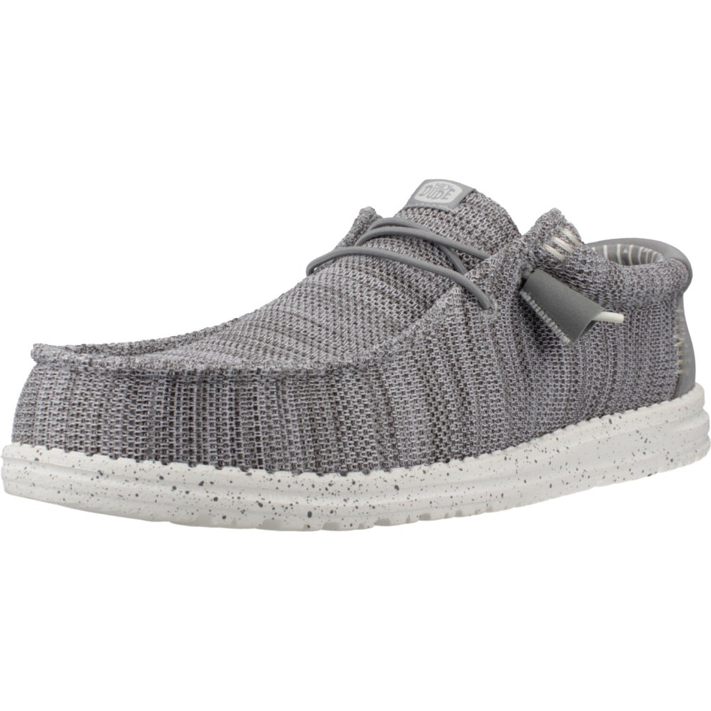 HEY DUDE WALLY STRETCH SOX en color GREY  (1)